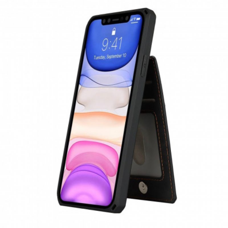 Case iPhone 11 Pysty- Ja Vaakasuuntaiset Tukikorttikotelot