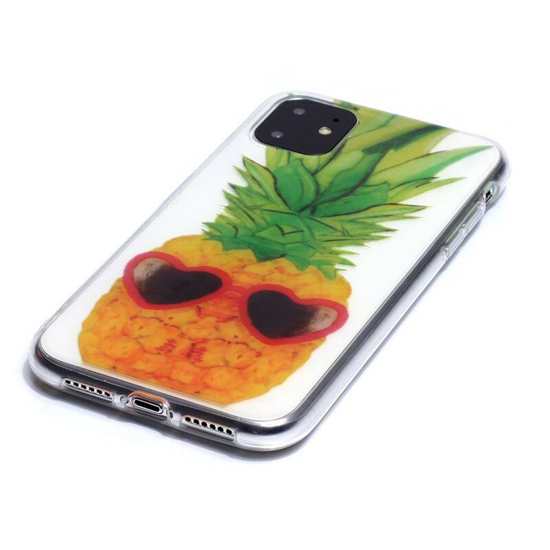 Case iPhone 11 Saumaton Incognito Ananas