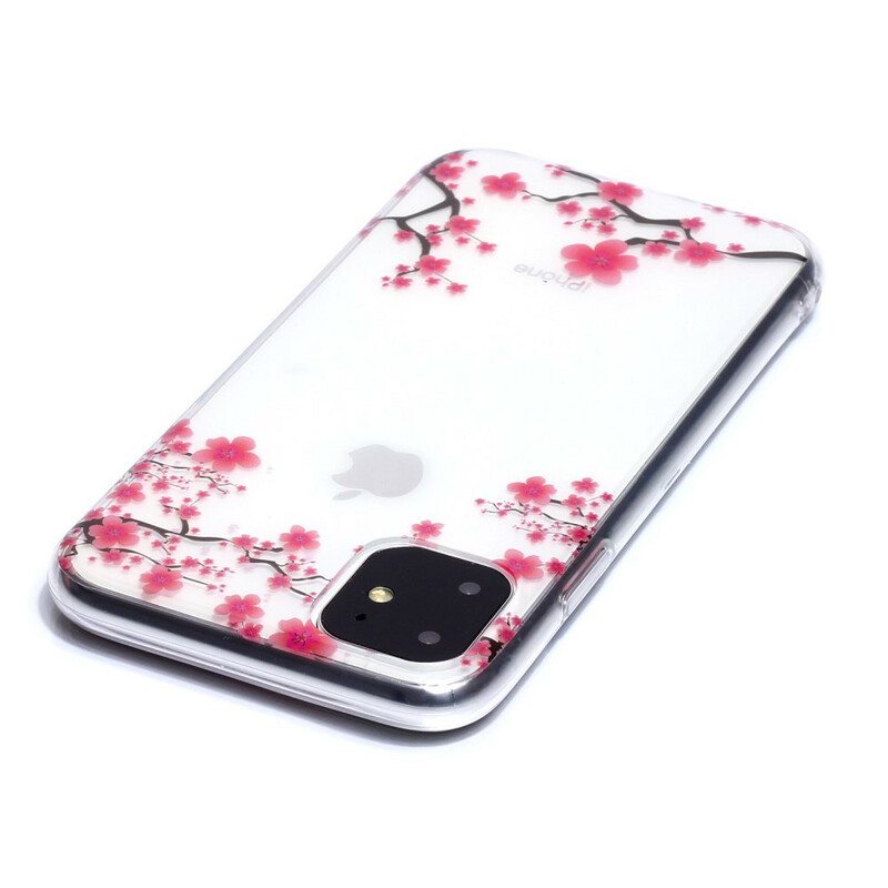 Case iPhone 11 Saumaton Kukkiva Puu