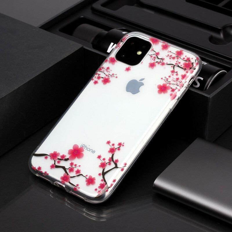 Case iPhone 11 Saumaton Kukkiva Puu