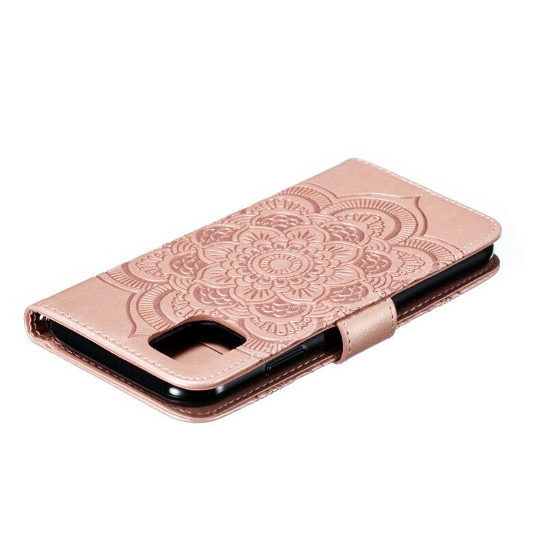 Kotelot iPhone 11 Suojaketju Kuori Full Strap Mandala