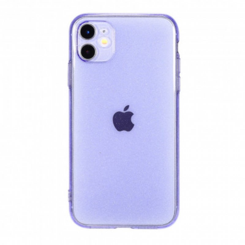 Kuori iPhone 11 Fluoresoiva Glitter