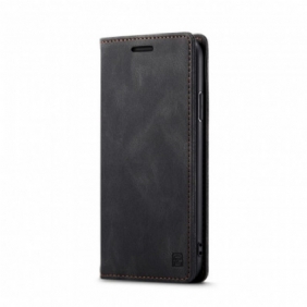 Puhelinkuoret iPhone 11 Kotelot Flip Leather Effect Rfid-tekniikka