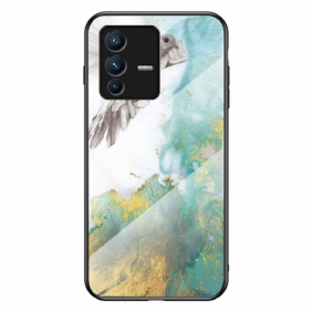 Vivo V23 5G Marble Colors Karkaistu Lasi