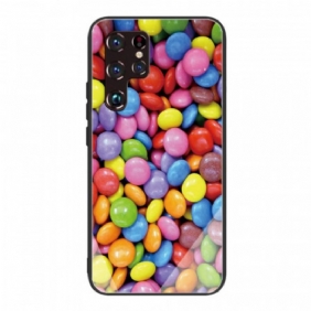 Case Samsung Galaxy S22 Ultra 5G Karkaistu Lasi Karkkia