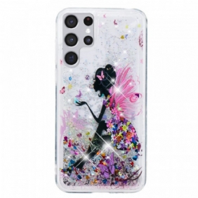 Kuori Samsung Galaxy S22 Ultra 5G Glitter Fairy