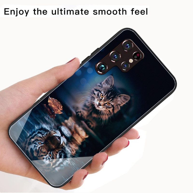 Kuori Samsung Galaxy S22 Ultra 5G My Tiger Tempered Glass