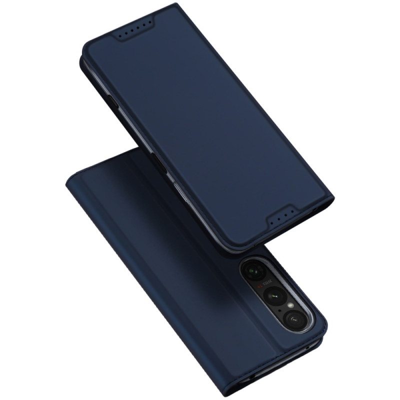 Nahkakotelo Sony Xperia 1 Vi Skin Pro -sarja Dux Ducis