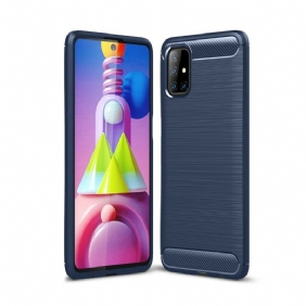 Kuori Samsung Galaxy M51 Harjattua Hiilikuitua