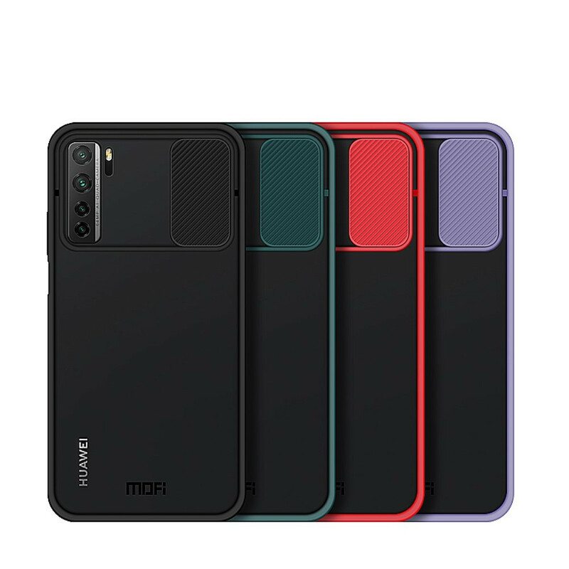 Kuori Huawei P40 Lite 5G Camshield Värilliset Reunat Mofi