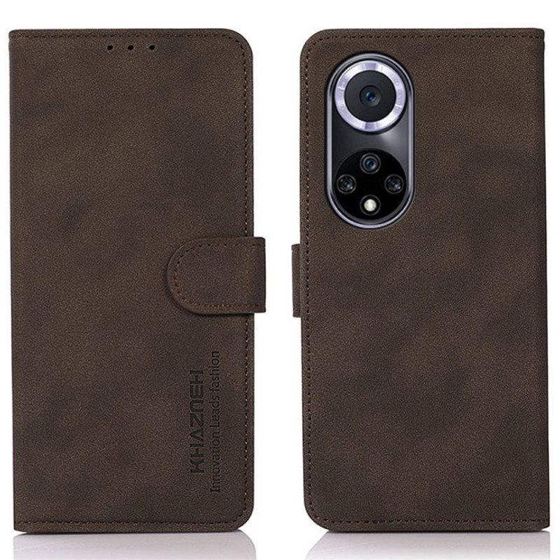 Flip Case Huawei Nova 9 Khazneh Fashion Leather Effect