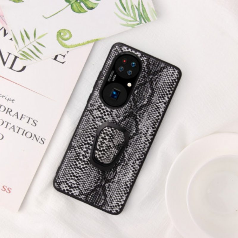 Case Huawei P50 Snake-tyylinen Sormusteline