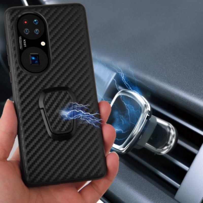 Case Huawei P50 Snake-tyylinen Sormusteline