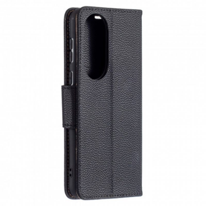 Flip Case Huawei P50 Kotelot Flip Litsi Rabat Oblique