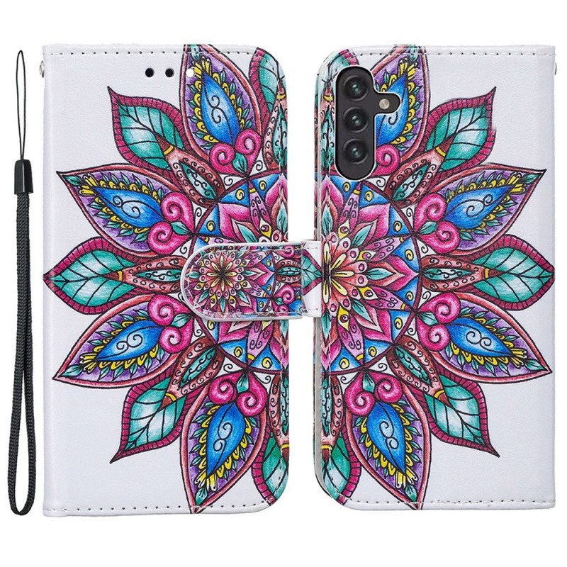 Kotelot Samsung Galaxy A13 5G / A04s Piirretty Mandala