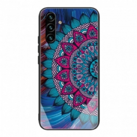 Kuori Samsung Galaxy A13 5G / A04s Mandala Karkaistu Lasi