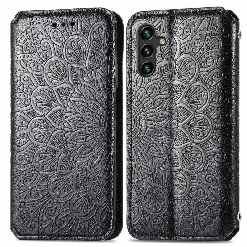 Puhelinkuoret Samsung Galaxy A13 5G / A04s Kotelot Flip Mandala