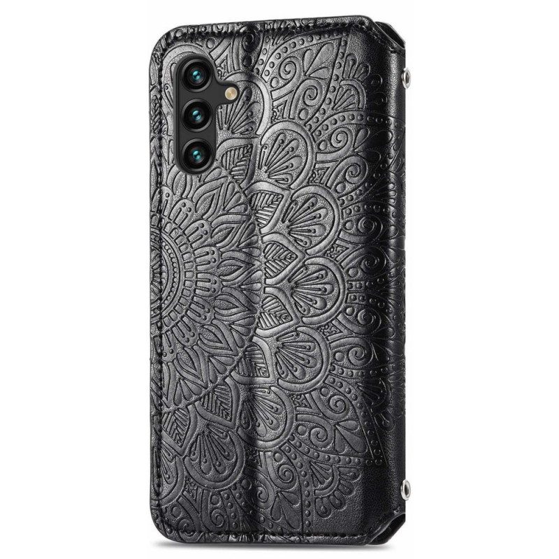 Puhelinkuoret Samsung Galaxy A13 5G / A04s Kotelot Flip Mandala