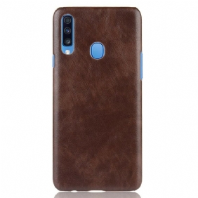 Case Samsung Galaxy A20s Litsi-nahkaefekti