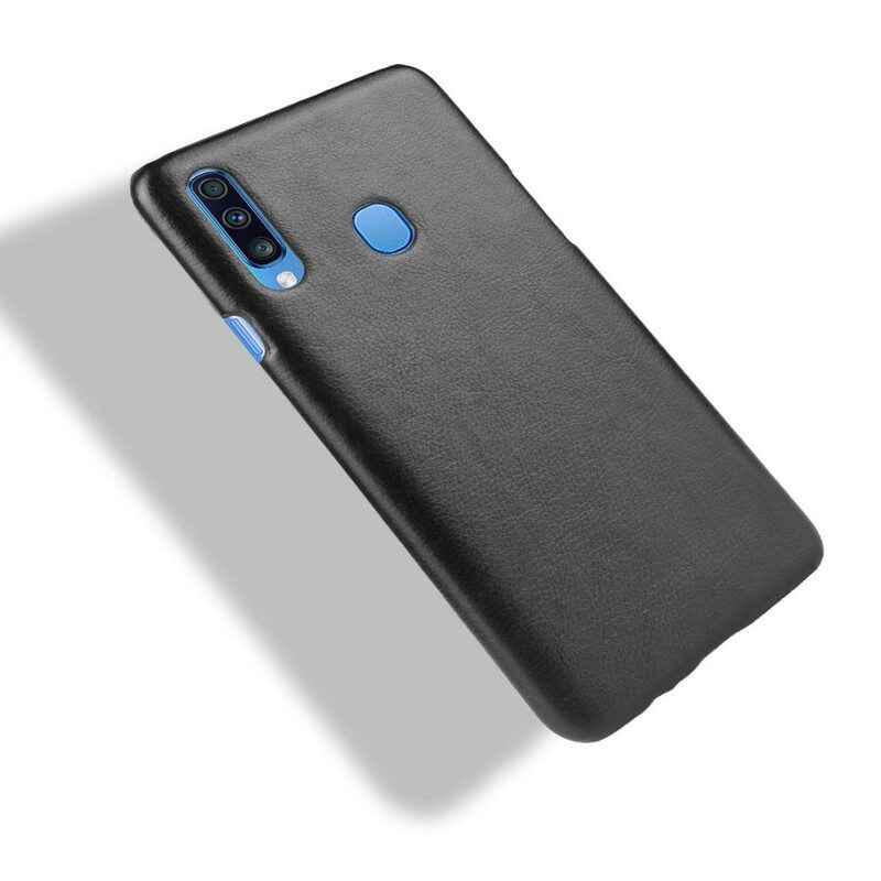 Case Samsung Galaxy A20s Litsi-nahkaefekti