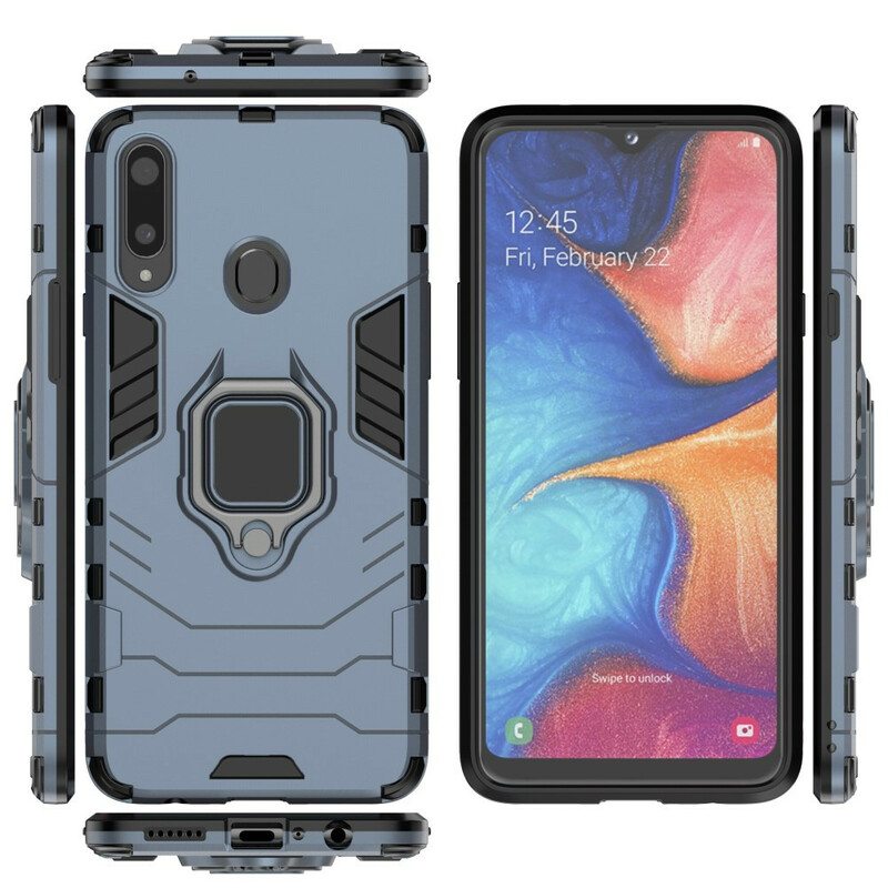 Case Samsung Galaxy A20s Renkaan Kestävä