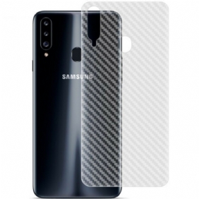 Selkäsuojakalvo Samsung Galaxy A20S Carbon Style Imak -Puhelimelle