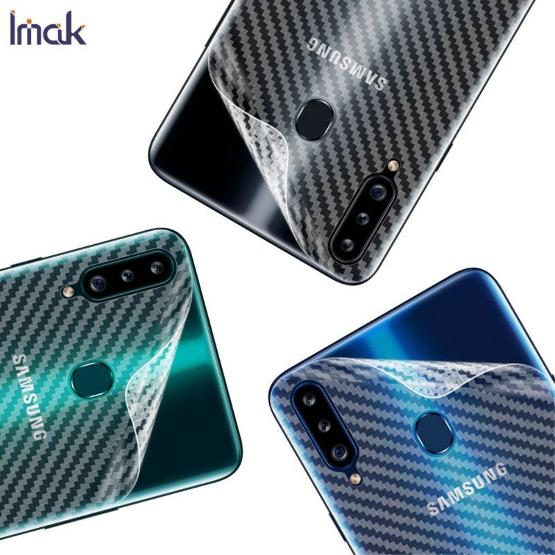 Selkäsuojakalvo Samsung Galaxy A20S Carbon Style Imak -Puhelimelle