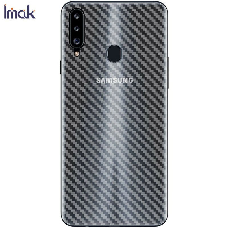 Selkäsuojakalvo Samsung Galaxy A20S Carbon Style Imak -Puhelimelle