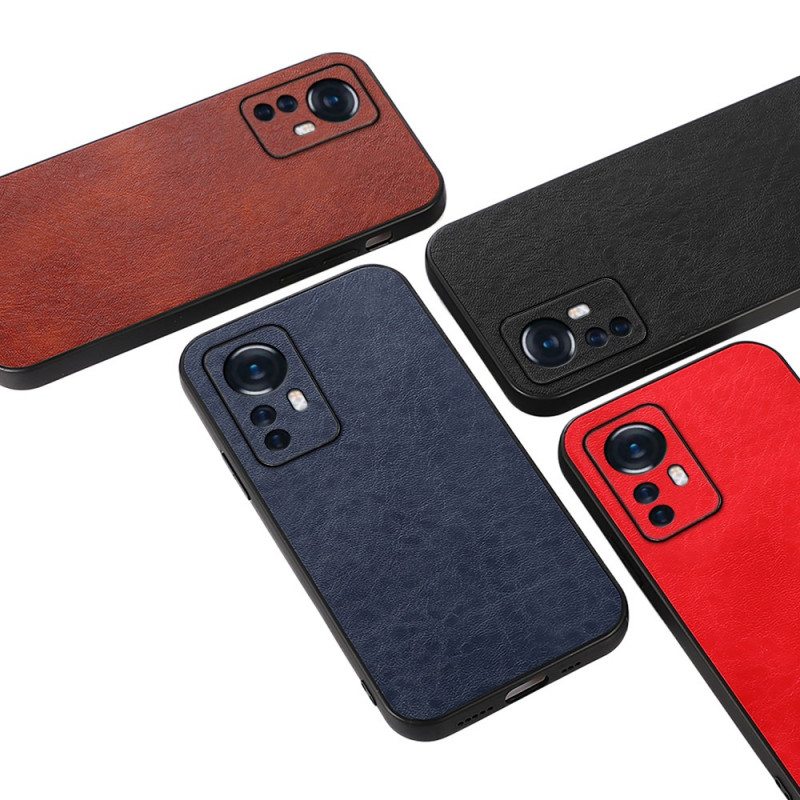 Case Xiaomi 12 Pro Elegance Leather Effect