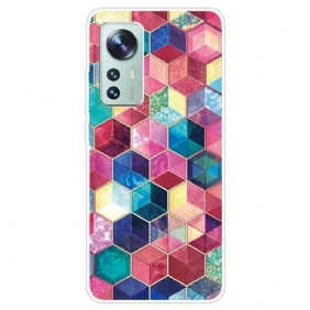 Case Xiaomi 12 Pro Silikoni Grafiikka