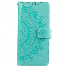 Kotelot Xiaomi 12 Pro Suojaketju Kuori Strappy Sun Mandala