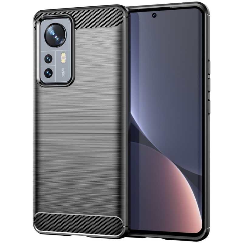 Kuori Xiaomi 12 Pro Harjattua Hiilikuitua