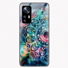 Kuori Xiaomi 12 Pro Mandala Karkaistu Lasi