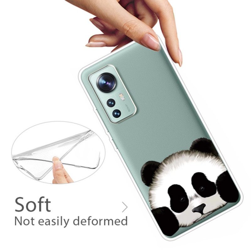 Kuori Xiaomi 12 Pro Silikoni Panda