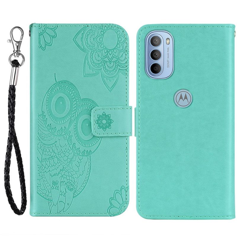 Kotelot Moto G41 / G31 Mandala Pöllö