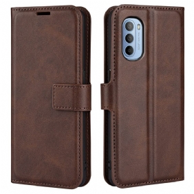 Kotelot Moto G41 / G31 Ohut Extreme Leather -efekti