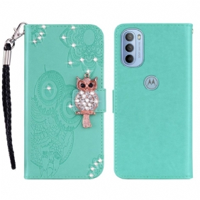 Kotelot Moto G41 / G31 Pöllö Mandala Ja Charm