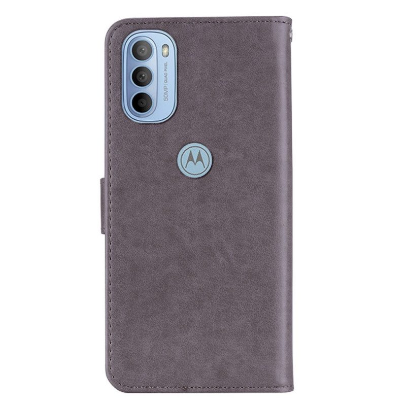 Kotelot Moto G41 / G31 Pöllö Mandala Ja Charm