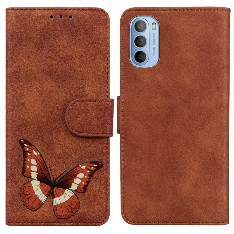 Kotelot Moto G41 / G31 Skin Touch Butterfly