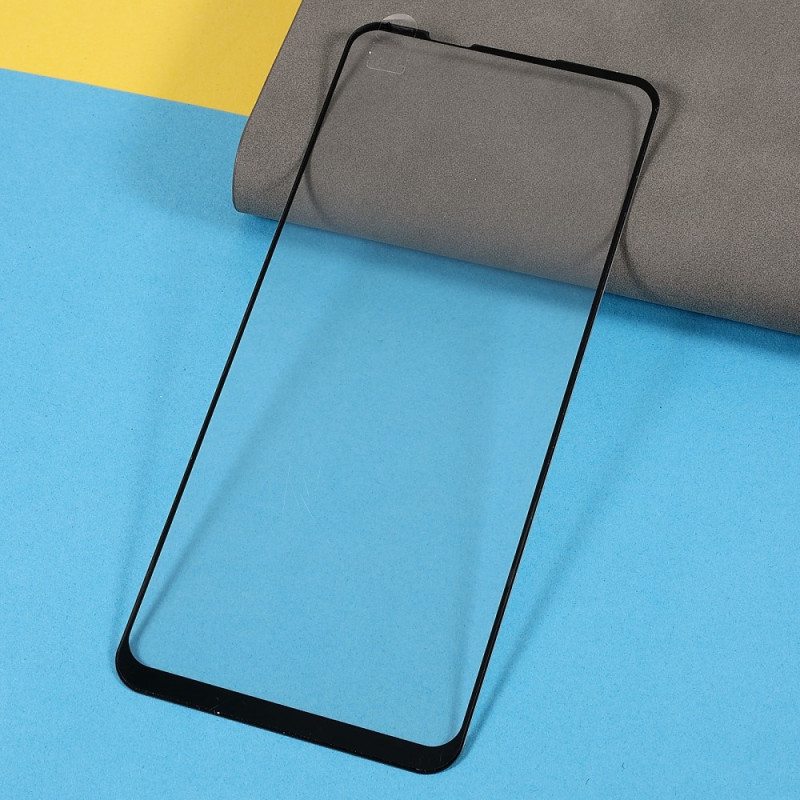 Moto G41 / G31 Black Edge Karkaistu Lasi Näytönsuoja