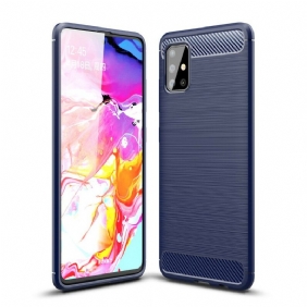 Case Samsung Galaxy A51 Harjattua Hiilikuitua