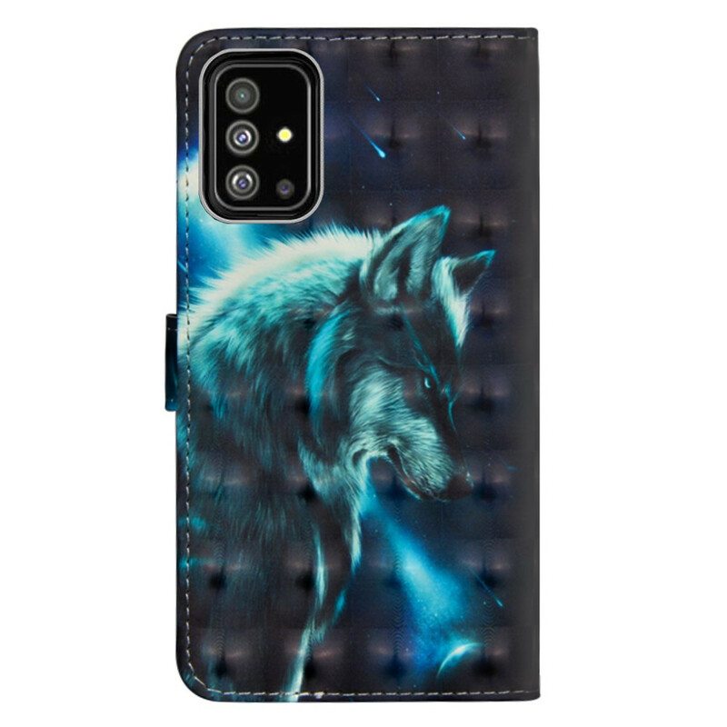 Kotelot Samsung Galaxy A51 Majestic Wolf