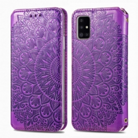 Puhelinkuoret Samsung Galaxy A51 Kotelot Flip Mandala