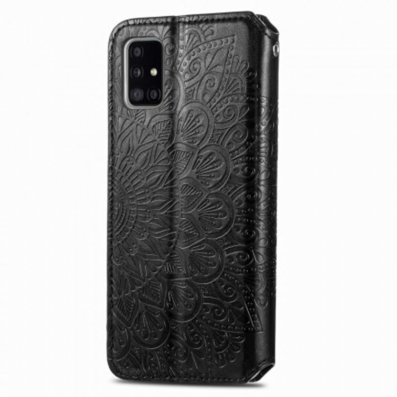 Puhelinkuoret Samsung Galaxy A51 Kotelot Flip Mandala