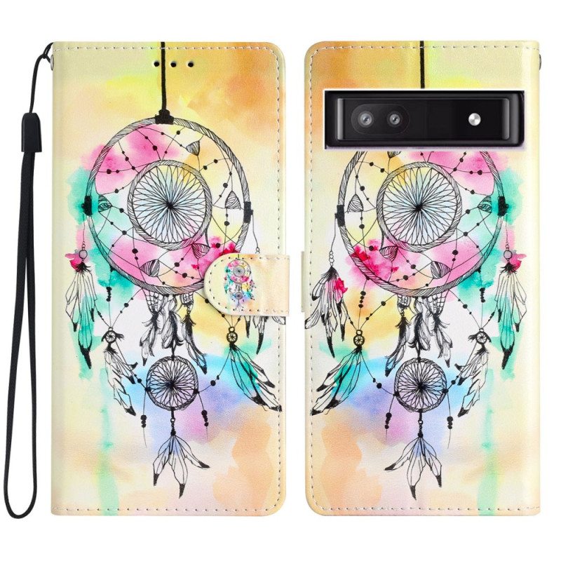 Kotelot Google Pixel 7A Suojaketju Kuori Hihna Dream Catcher