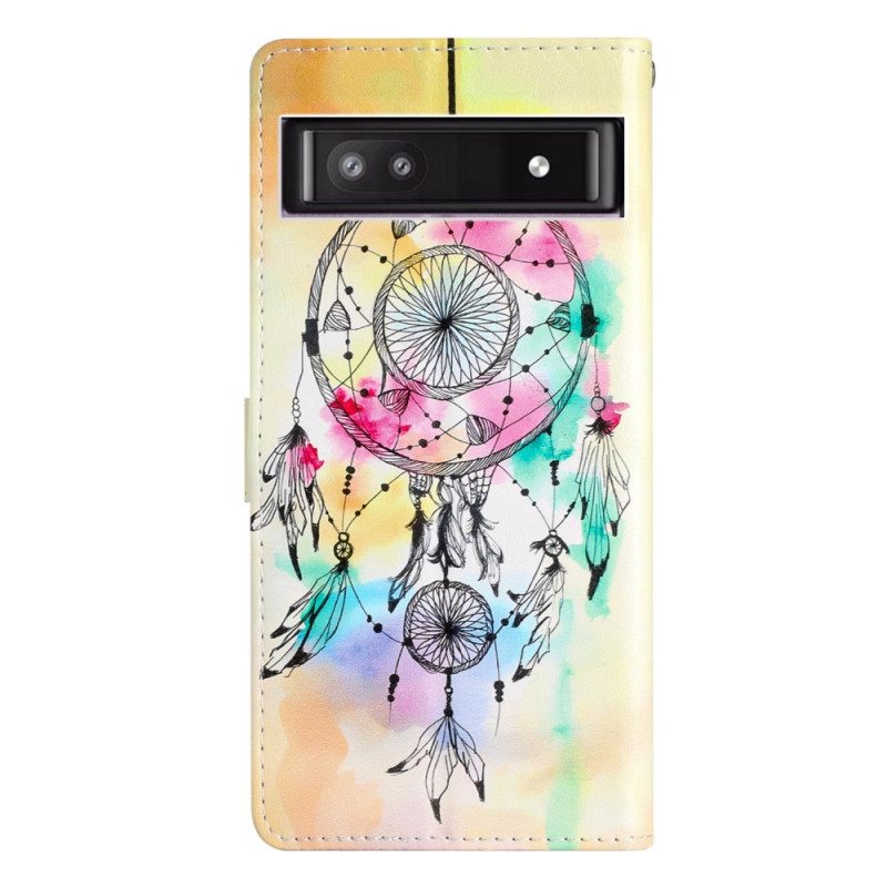 Kotelot Google Pixel 7A Suojaketju Kuori Hihna Dream Catcher