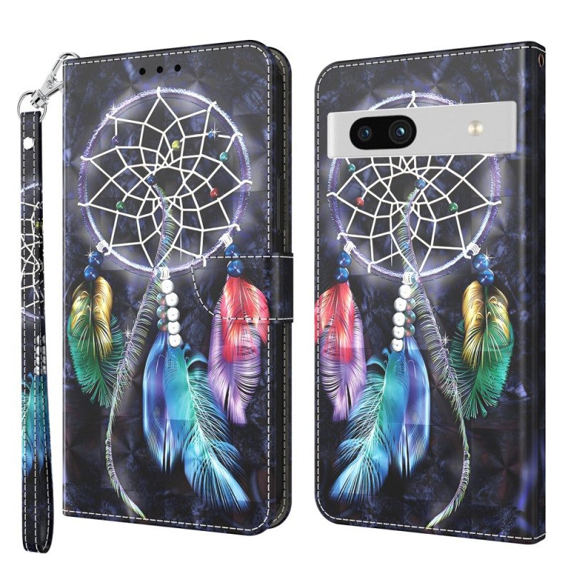 Kotelot Google Pixel 7A Suojaketju Kuori Hihna Dream Catcher