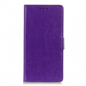 Flip Case Sony Xperia 10 II Klassinen Nahkaefekti