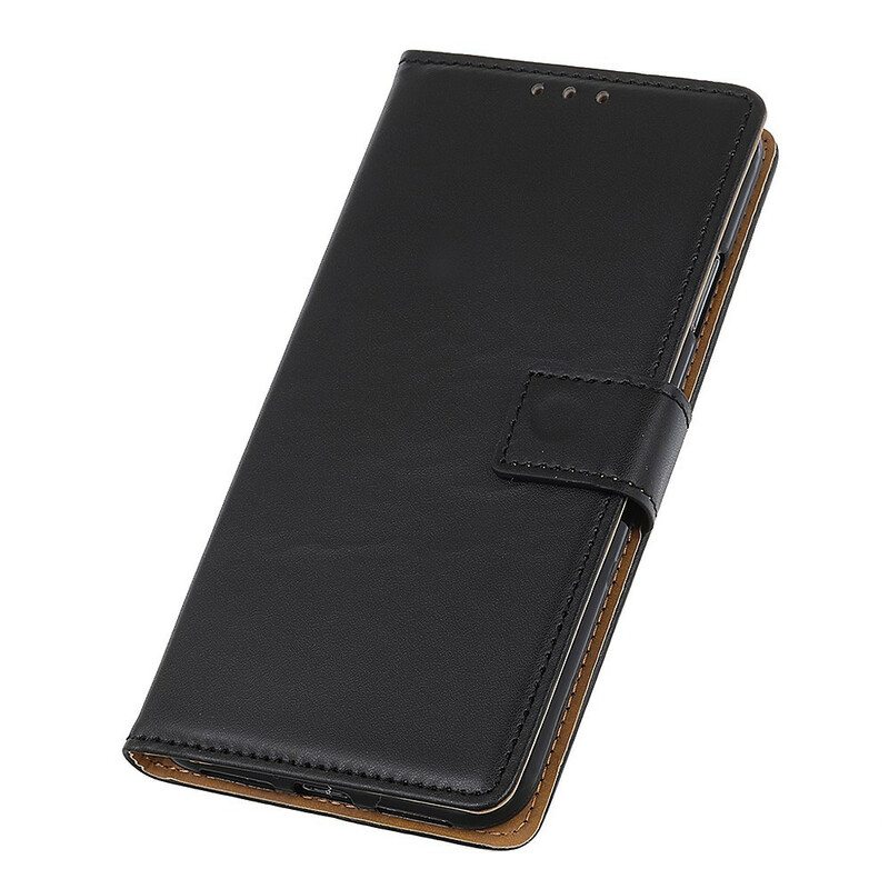 Flip Case Sony Xperia 10 II Tavallista Keinonahkaa